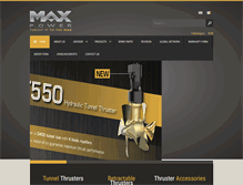 Tablet Screenshot of max-power.com